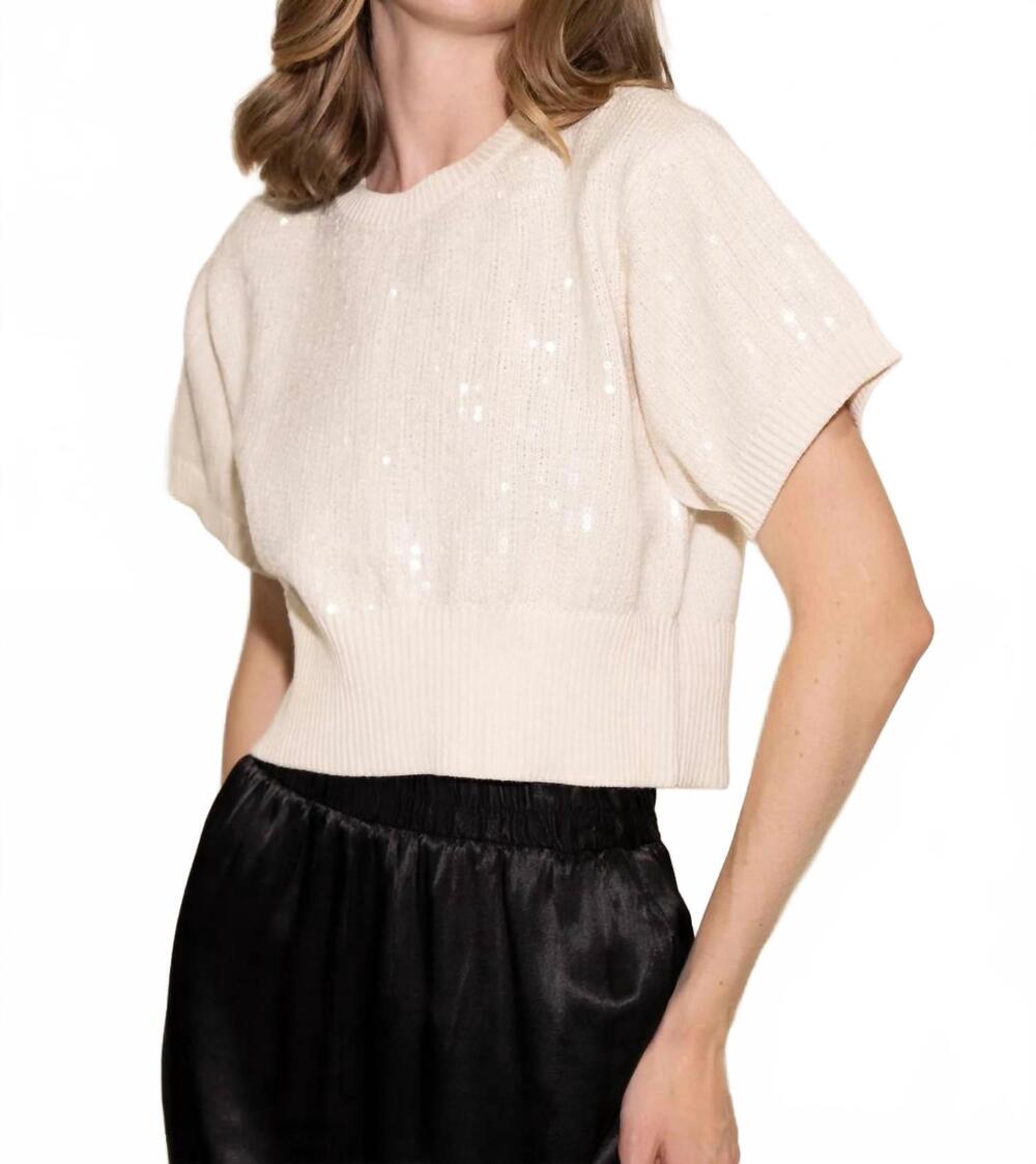 NEW STARKX angel sweater in natural